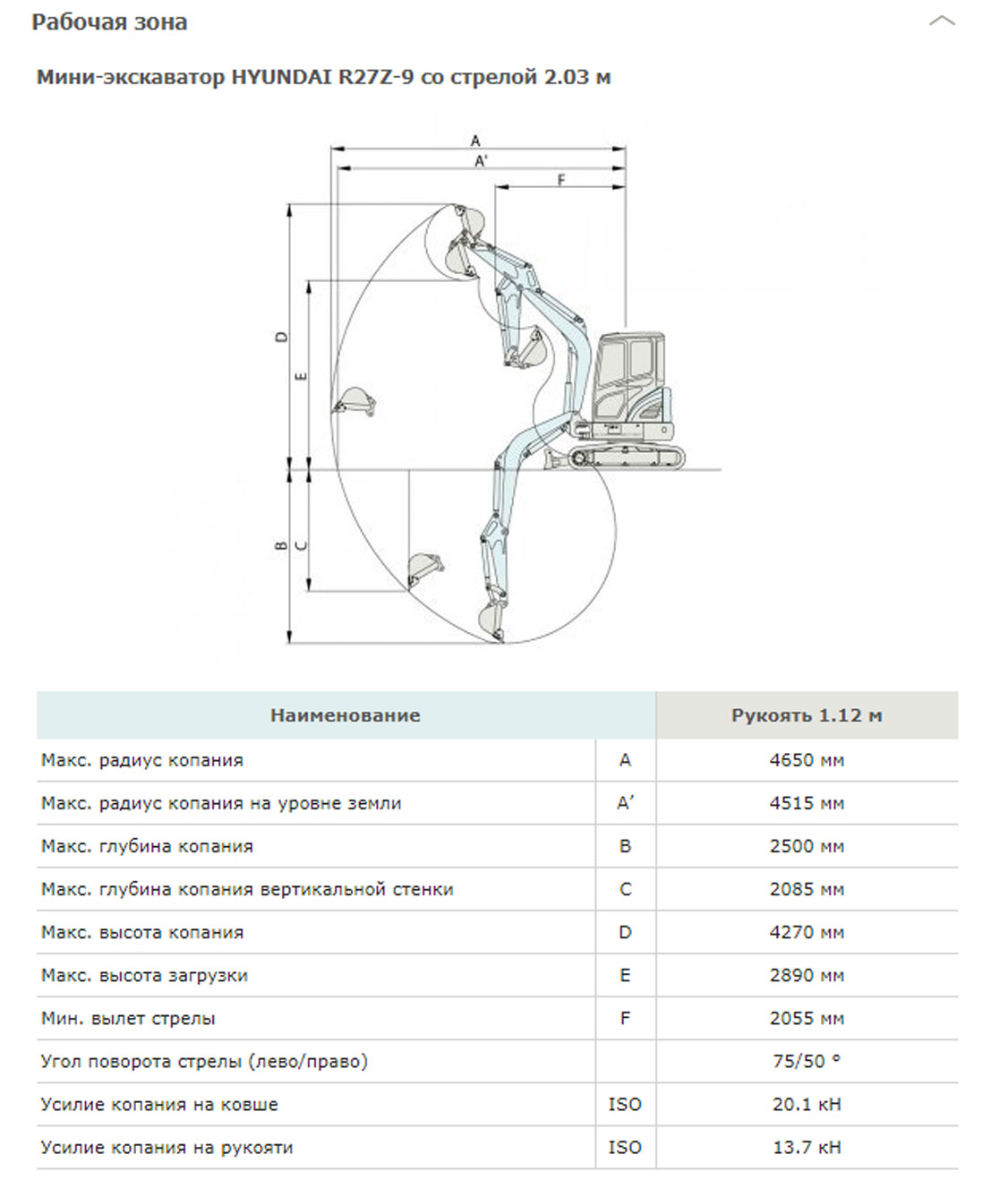 Конструктивная схема HYUNDAI R27Z-9