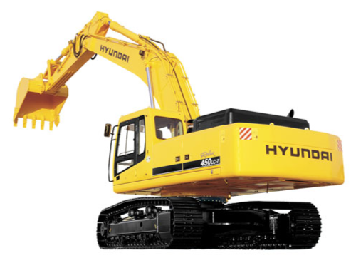 техническое обслуживание экскаватора HYUNDAI R450LC-7