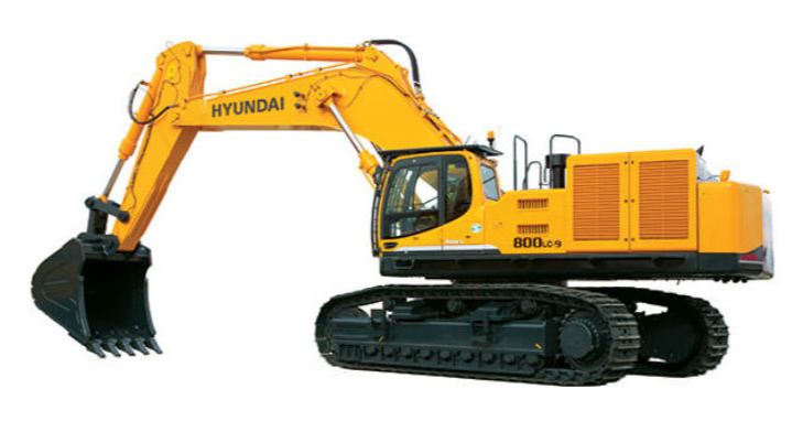 Гусеничный экскаватор HYUNDAI R800LC-9