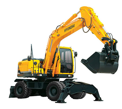 Колесный экскаватор hyundai R140W-9S